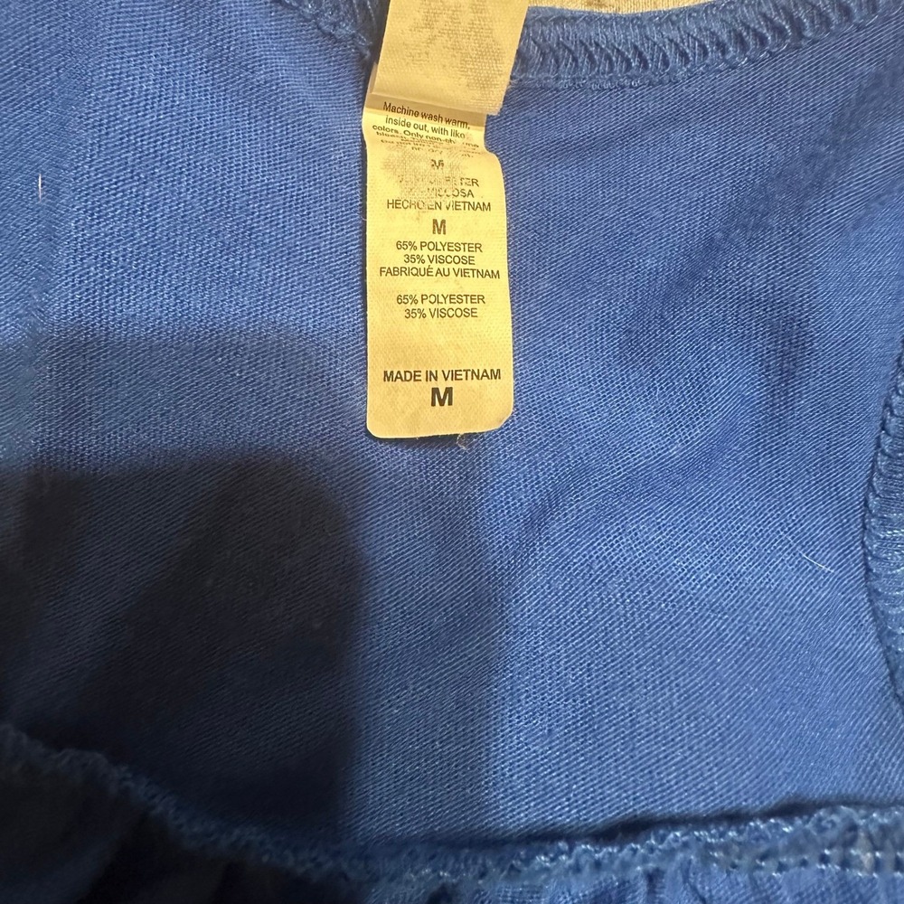 Womens Tennis Tank Top I Know I Play Like A Girl Try To Keep Up‎ Blue Medium - Picture 4 of 8
